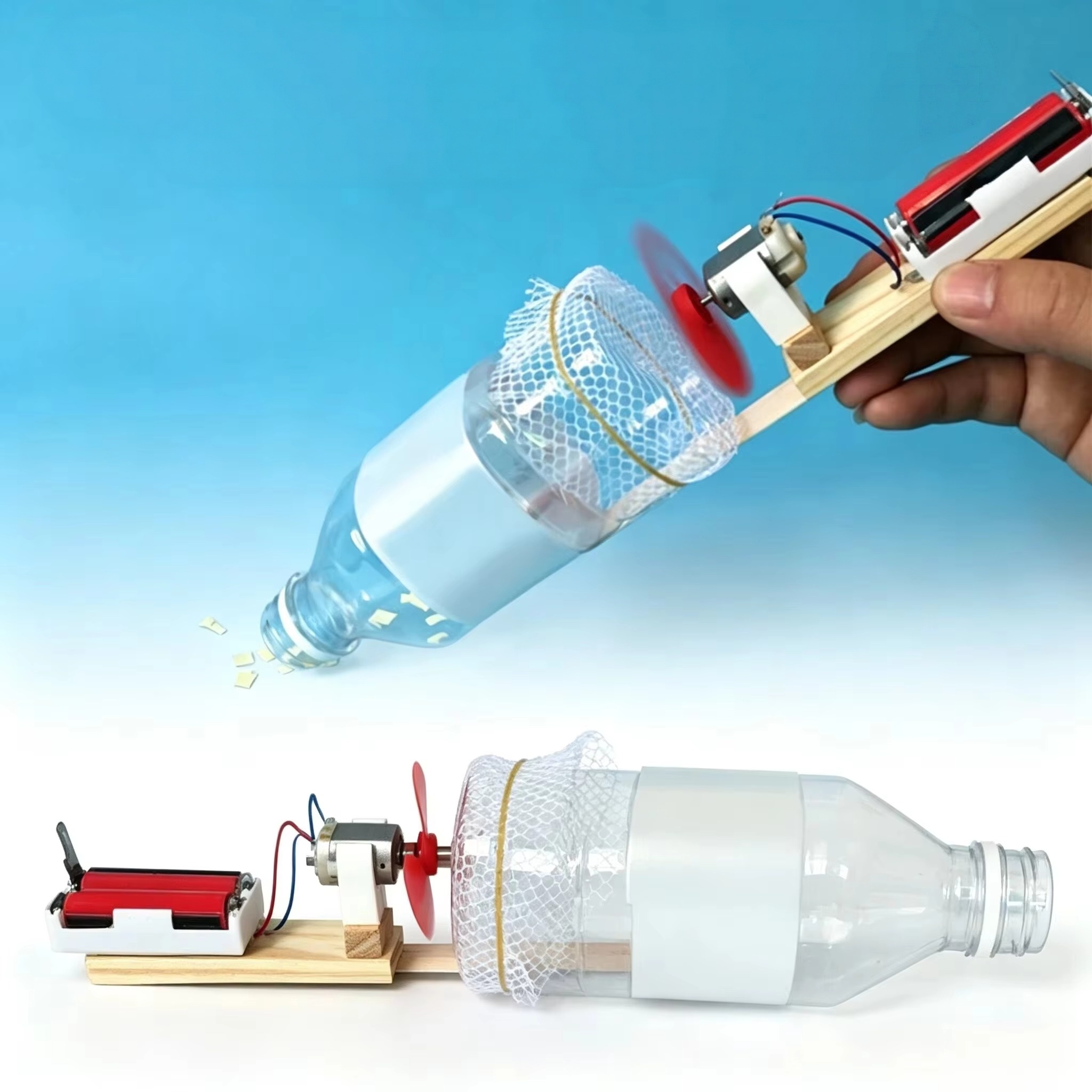DIY Mini Vacuum Cleaner STEM A - đánh giá và giá Science Project Kit
